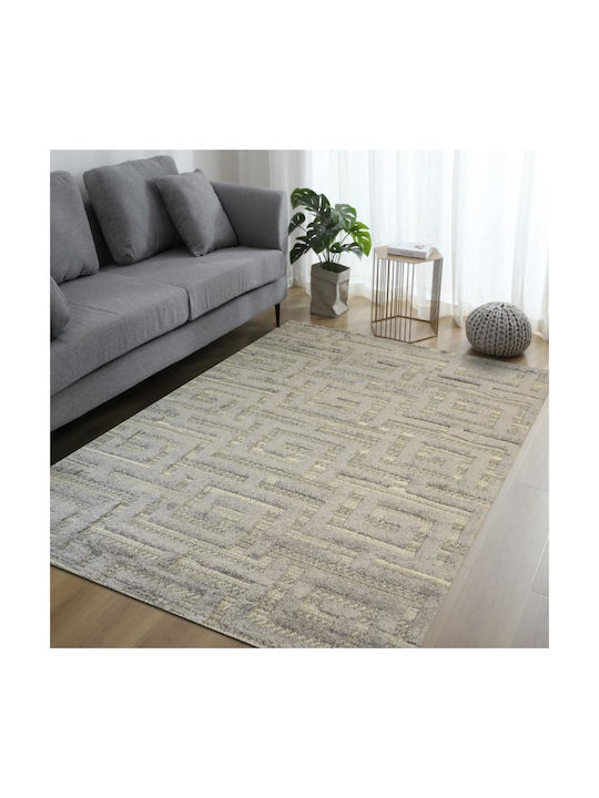 Saray Home Castello Rug Rectangular Grey Light