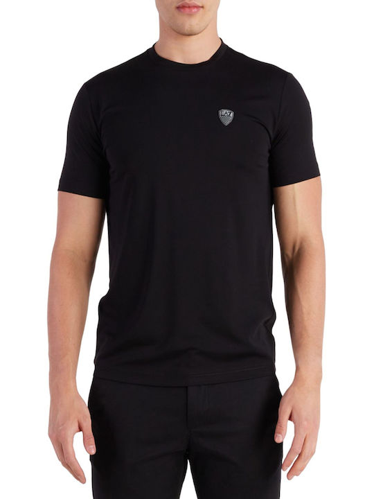 Emporio Armani Herren T-Shirt Kurzarm Schwarz