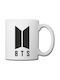 Bts Ceramic Cup White