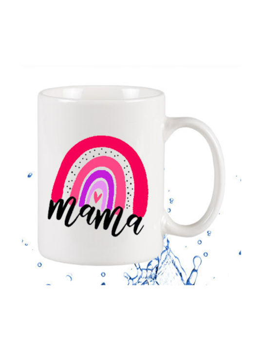 Mama Tasse Keramik Weiß 295ml 1Stück