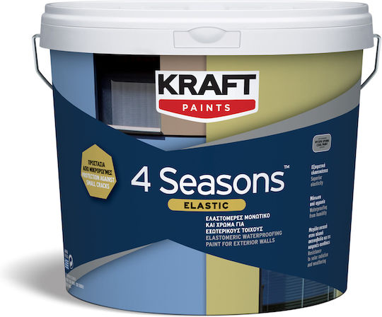 Kraft Material etanș Alb