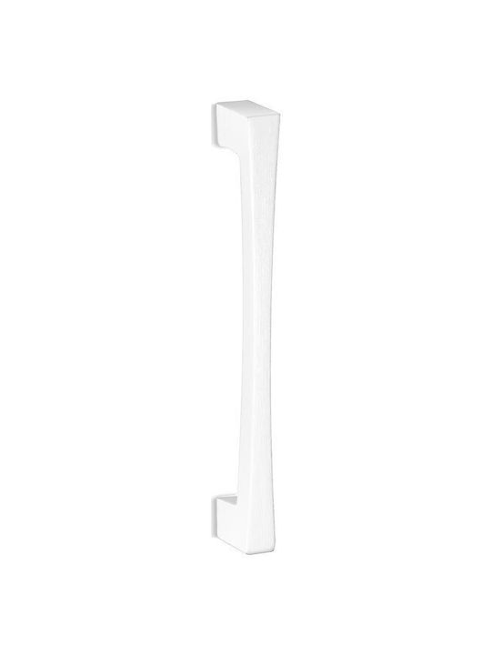 Convex Handle Middle Door 1173p 160mm Checkmate White