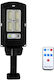 Rixme RZ-2001-3 Ηλιακό Φωτιστικό Δρόμου 40W Ψυχρό Λευκό 6000K με Αισθητήρα Κίνησης IP67 28x13x3εκ.