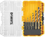 Dewalt Set of 10 Drills with Hexagonal Shank for Metal