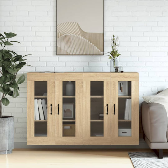 Μπουφές Sonoma Oak 69.5x34x90cm