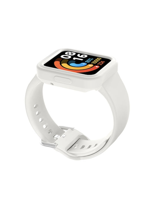 Λουράκι Σιλικόνης Λευκό (Redmi Watch 2 Lite)