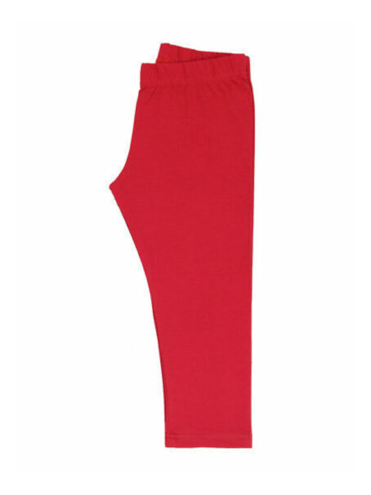 Prod Kinder Leggings Capri Rot