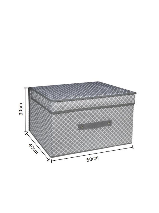 Tpster Πλαστικό Κουτί Αποθήκευσης με Καπάκι 50x40x30cm