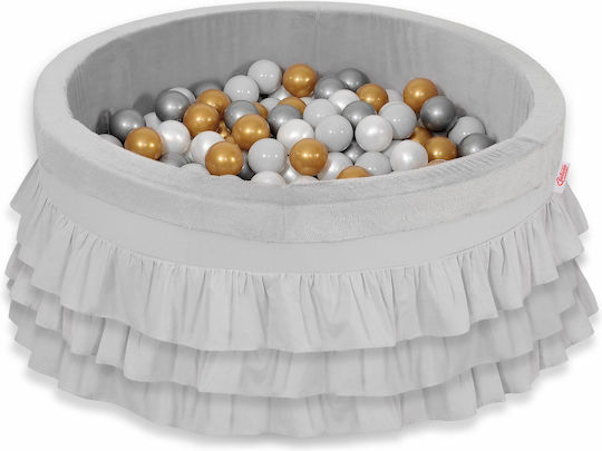 Bobono Bällebad aus Stoff Gray