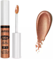 Andreia Professional Yummy Kiss Lip Gloss Bronz...
