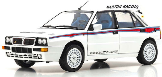 Kyosho Lancia Φιγούρα Μοντελισμού Αυτοκίνητο Λευκή σε Κλίμακα 1:18