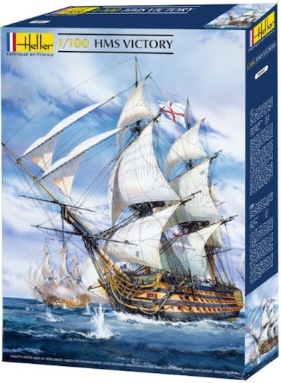 Heller Modellfigur Schiff 2107 Teile im Maßstab 1:100