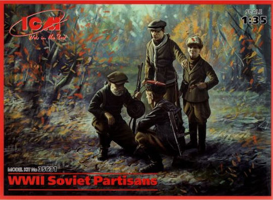 ICM Soviet Modeling Figure in Scale 1:35