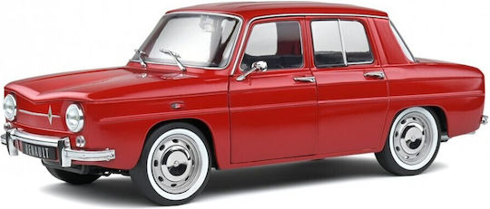Solido Renault 8 Φιγούρα Μοντελισμού Αυτοκίνητο Κόκκινη σε Κλίμακα 1:18