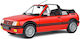 Solido Peugeot Modeling Figure Car Red in Scale 1:18