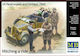 Master Box Us Paratroopers Modeling Figure in Scale 1:35