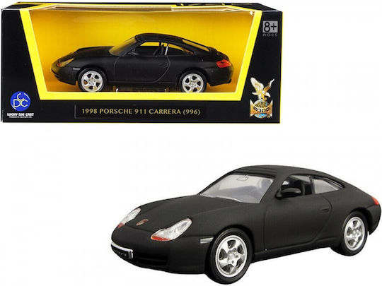 Lucky Diecast Porsche Φιγούρα Μοντελισμού Αυτοκίνητο Μαύρη σε Κλίμακα 1:43