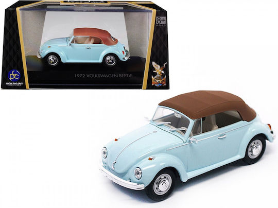 Lucky Diecast Volkswagen Modeling Figure Car Blue in Scale 1:43