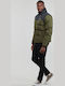 Winter Jacke Puffer Khaki