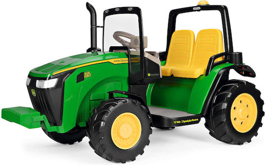 Παιδικό Τρακτέρ John Deere Dual Force Ηλεκτροκίνητο 12 Volt Πράσινο για 3+ Ετών