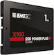 Emtec X160 SSD 1TB τύπου 2.5'' με σύνδεση SATA III ECSSD1TNX160 Bulk