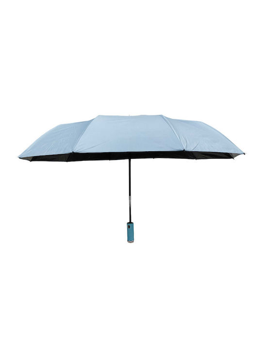 Automatic Umbrella Compact Light Blue