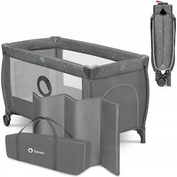 Lionelo Playpen 2 Levels with Mattress Gray