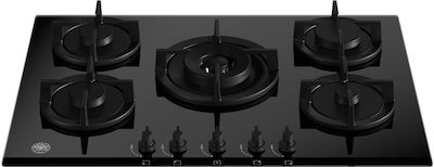 Bertazzoni P75 5c Mod Gne Gas Cooktop Autonomous 75.5x52.5εκ.