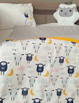 Civil Baby Crib Bedding Set Gray