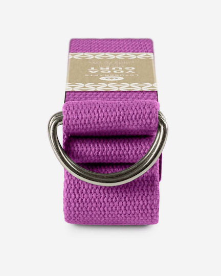 Lotus Crafts Ζώνη Yoga Ροζ