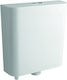 Inter Ceramic Wall Mounted Plastic Low Pressure Rectangular Toilet Flush Tank
