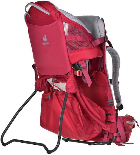 Deuter Кенгуру Раница Червена с Максимално Тегло на Детето 22kg
