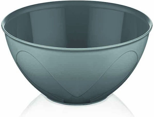 Homestyle Σαλατιέρα Πλαστική Γκρι 24x24x11cm
