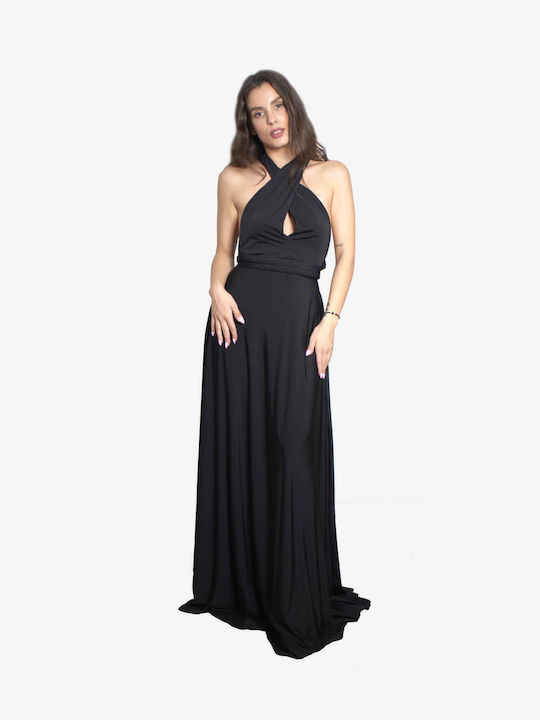 Olian Mini Evening Dress Black