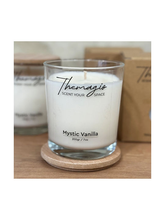 Themagio Lumânare Aromatică din Soia în Borcan cu Miros de Vanilie Mistică 250gr