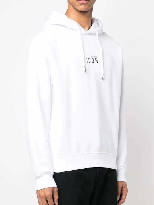 Dsquared2 Men's Sweatshirt with Hood White