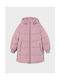 Name It Kinderjacke Lang mit Kapuze Rosa