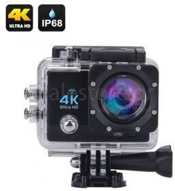 ACXU400 32GB Action Camera Full HD (1080p) Υποβρύχια (με Θήκη) με Οθόνη 2" Μαύρη