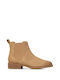 Clarks Cologne Suede Women's Chelsea Boots with Medium Heel Tabac Brown