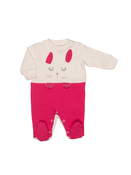 Mother Baby Baby Bodysuit Set Fuchsia