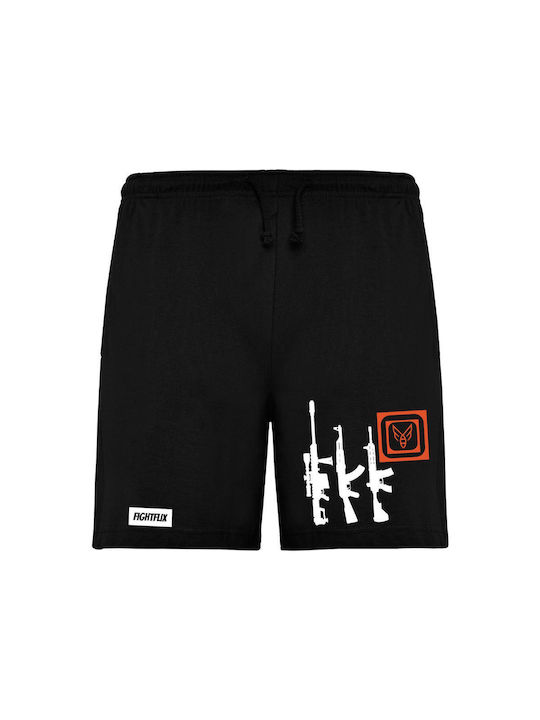 FightFlix Sportliche Herrenshorts Schwarz