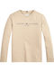 Tommy Hilfiger Kids Blouse Long Sleeve Beige