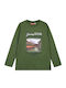 Kids' Shirt Long Sleeve Khaki