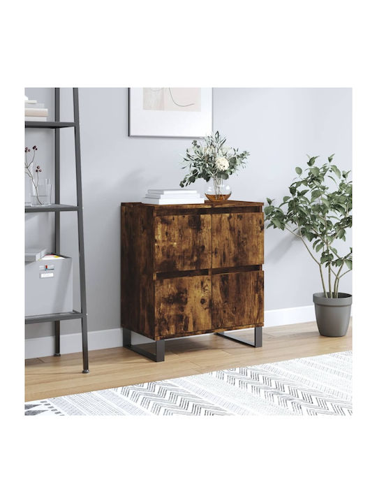 Sideboard Wooden Καπνιστή Δρυς 60x35x70cm