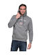 Sweatshirt with Hood Gray