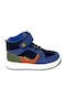 Kinder Sneakers Hoch mit Klettverschluss Blau
