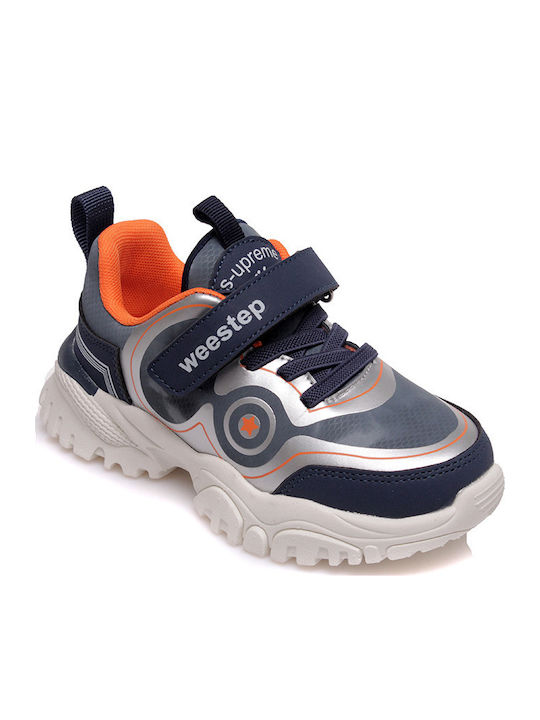 Kinder Sneakers mit Klettverschluss Blau