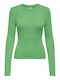 Only Women's Long Sleeve Sweater Green