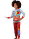 Disney Kids' Pajamas Winter Gray Cars