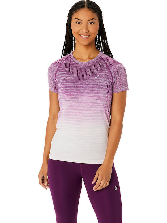 ASICS Damen T-Shirt Lila